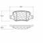STOP TECH BRAKE PADS 08-09 - 10413580