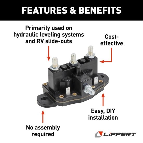 LIPPERT COMP MOTOR REVERSE SOLENOID - 118246