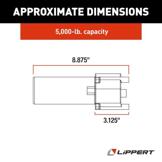 LIPPERT COMP TUSON LANDING GEAR MOTOR - 141893