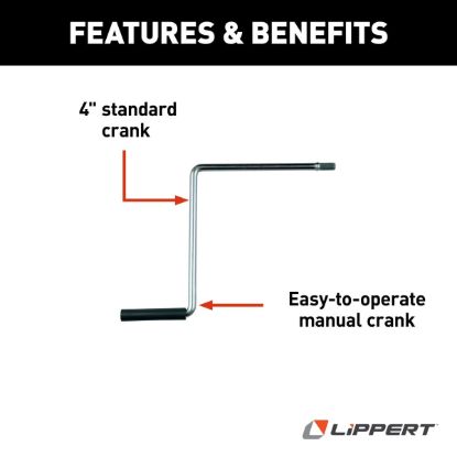LIPPERT COMP 4' STANDARD CRANK HANDLE - 182436