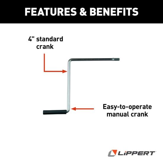 LIPPERT COMP 4' STANDARD CRANK HANDLE - 182436