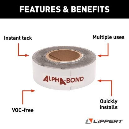 LIPPERT COMP ALPHABOND TPO TAPE 2'X50' WHITE (12 - 2020002416