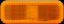 OPTRONICS LED MARK LIGHT;RECT;1WIRE;AMBER - MCL44AB1
