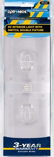 OPTRONICS INTERIOR LIGHT RV DOUBLE - RVIL22S