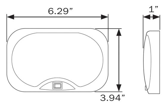 OPTRONICS LED INT RV;LO-PROF;14 DIODE;SWCH; - RVILL40P