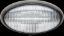 OPTRONICS LED PORCH;OVAL;SWITCH; BLK BASE:CLR - RVPLL13CBP