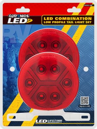 OPTRONICS LED RV RND TAIL LIGHT KIT - RVSTL10K