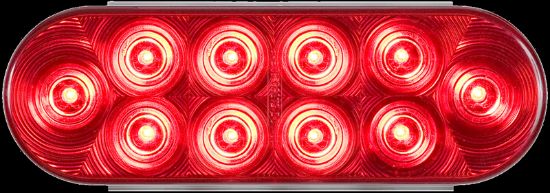 OPTRONICS LED TAIL LIGHT  6'GROMMET MOUNT 10D - STL72RB