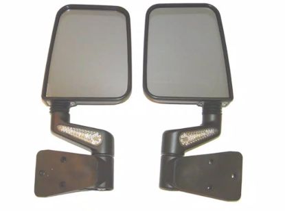 RUGGED RIDGE LED HEATED MIRROR PR BLK - 1101520