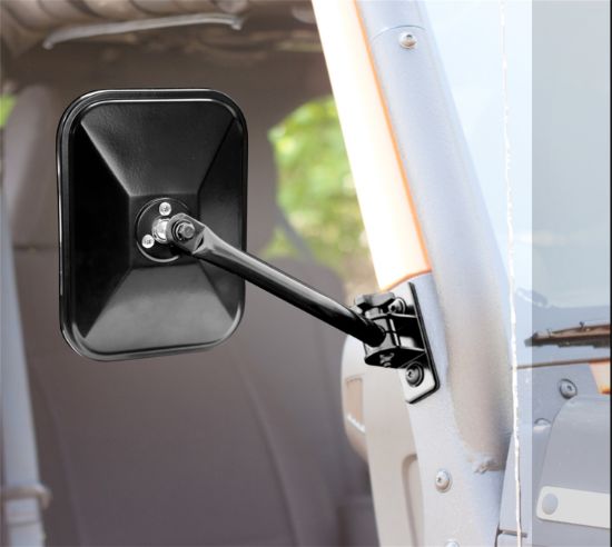 RUGGED RIDGE MIRROR QUICK RECT PR 97-1 - 1102512