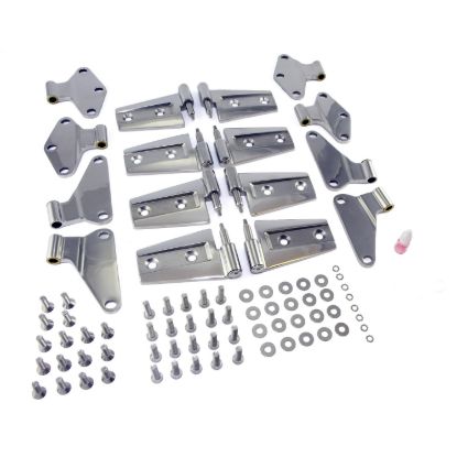RUGGED RIDGE DOOR HINGE KIT 07-09 WRA - 1111121