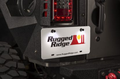 RUGGED RIDGE BOLTS  LED LICENSE PLATE - 1123310