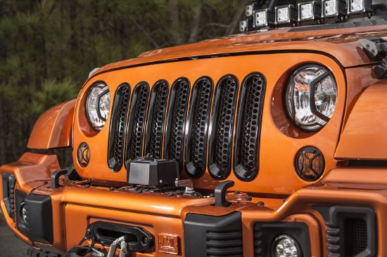RUGGED RIDGE GRILLE INSERTS  MESH - 1130631