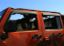 RUGGED RIDGE WINDOW VISOR MATTE BLK JK - 1134912