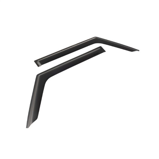 RUGGED RIDGE WINDOW VISORS  MATTE BLACK  18-19 2 - 1134916