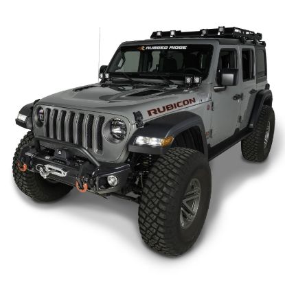 RUGGED RIDGE ARCUS FRONT BUMPER SET W/ OVERRIDER - 1154905