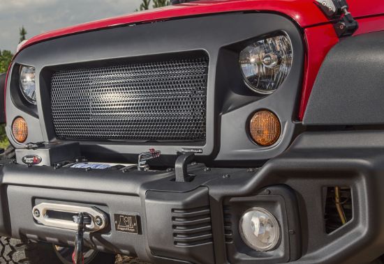 RUGGED RIDGE 07-15 JEEP WRANGLER (JK) PERF GRLLE - 1203401