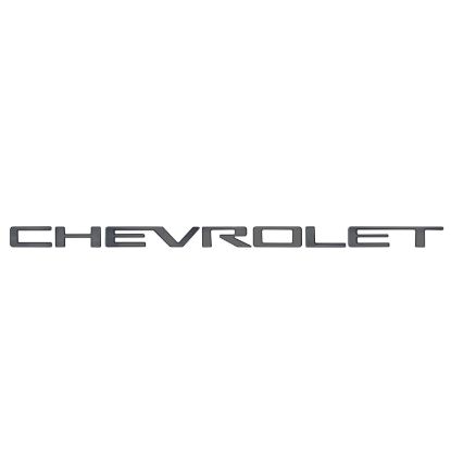 PUTCO CHEVROLET LETTERING EMBLEMS; BLACK - 55551BPGM