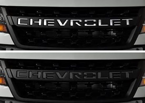 PUTCO CHEVROLET SILVERADO LD - GRILLE LET - 55552GM