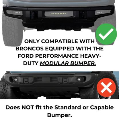 PUTCO FORD BRONCO ONLY FITS MODELS WITH O - 61500