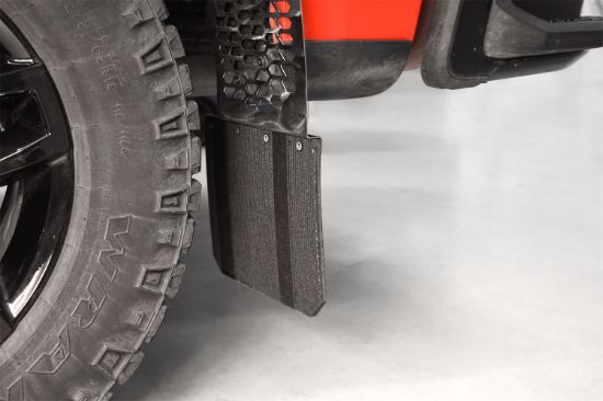 PUTCO MUD SKINS; BRUSHED SS FITS FORD SUP - 78155