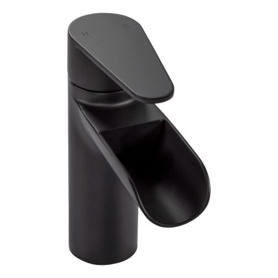 LIPPERT COMP WATERFALL BATHROOM FAUCET - BLACK M - 2021090599