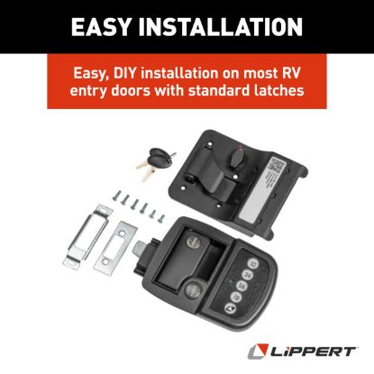 LIPPERT COMP RV BLUETOOTH DOOR LOCK V1 - RIGHT - 2022119636