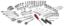 PERFORM TOOL 114PC MECHANIC'S TOOL SET - W30504