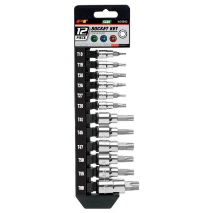 PERFORM TOOL STAR BIT SOCKET SET - W38802