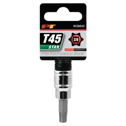 PERFORM TOOL STAR BIT SOCKET T45 - W38845