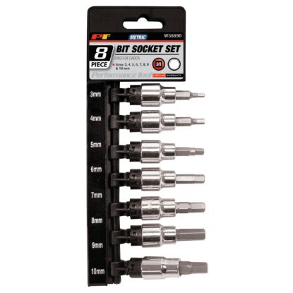 PERFORM TOOL HEX BIT SOCKET SET - W38890