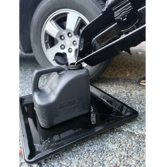 PERFORM TOOL 22' X 22' PLASTIC DRIP TRAY - W4062