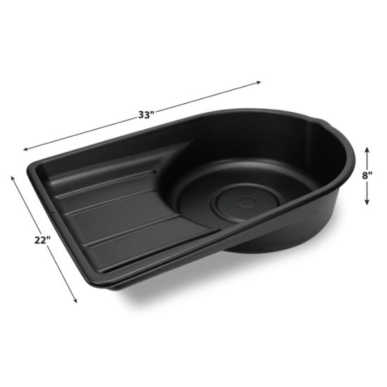 PERFORM TOOL OVERSIZED DRAIN TUB 7.5 GAL - W4072