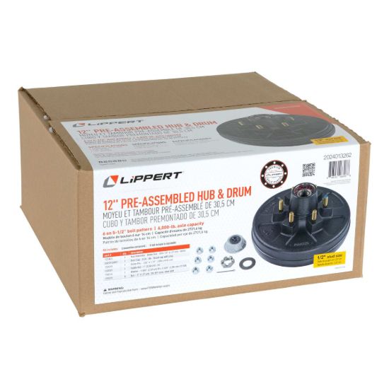 LIPPERT COMP AP KIT - BRAKE HD 655 1/2 STUD COMP - 2024013262