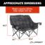 LIPPERT COMP BIG BEAR HEATED CAMP SOFA - DARK GR - 2024043335