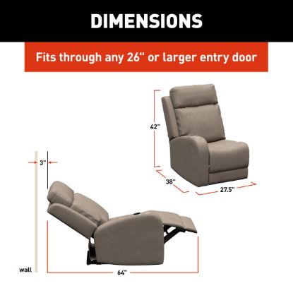 LIPPERT COMP SEISMIC DRIFTWOOD RH THEATER SEATIN - 2024044196