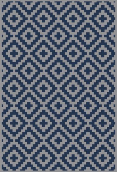LIPPERT COMP 8X12 MAT BLUE/GREY - 2024048079