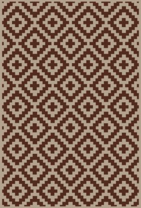 LIPPERT COMP 8X12 MAT BROWN/TAN - 2024048081