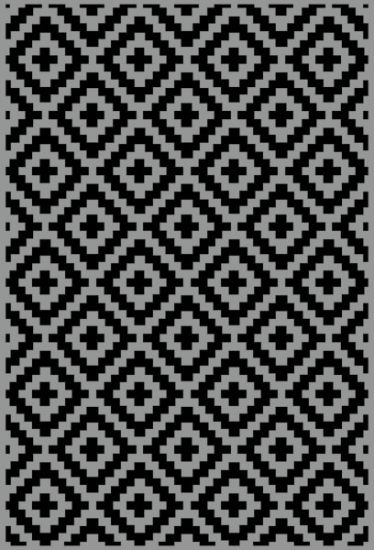 LIPPERT COMP 8X12 MAT BLACK/GREY - 2024048084