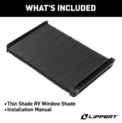 LIPPERT COMP RV DOOR WINDOW SHADE - 2025009147