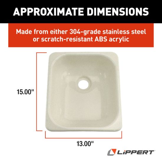 LIPPERT COMP WHITE-OUTSIDE KITCHEN APP - 209630