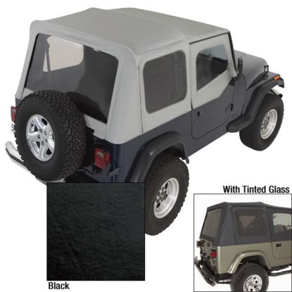 RUGGED RIDGE SOFT TOP W/ DOOR SKINS - 1372215