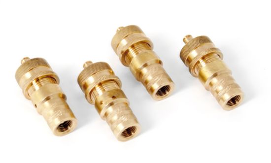 RUGGED RIDGE TIRE DEFLATOR KIT BRASS - 1510453