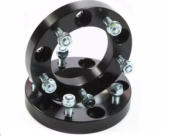 RUGGED RIDGE WHEEL SPACERS  BLACK - 1520120