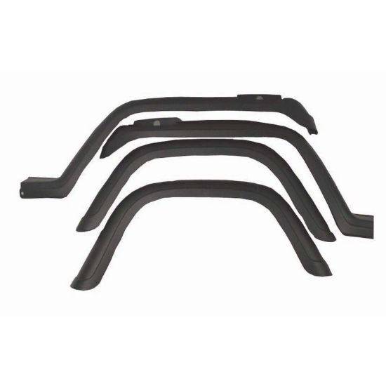 OMIX-ADA 4-PIECE FENDER FLARE KIT - 1160202