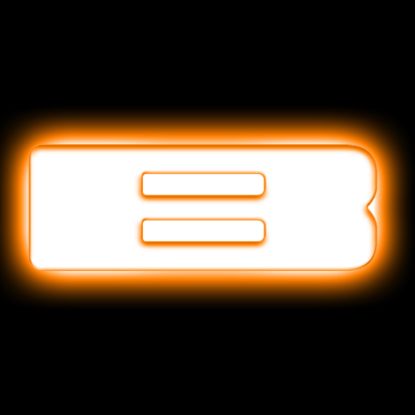ORACLE LIGHT LED LETTER BADGES - MATTE BLACK- B - 3140B005