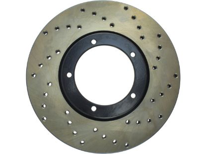 STOP TECH CROSS DRILLED ROTOR - 12837018L