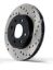 STOP TECH CROSS DRILLED ROTOR - 12840011L