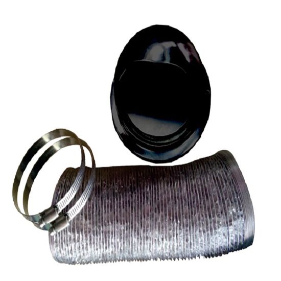 PINNACLE OUTSIDE VENT KIT-BLACK - 181065