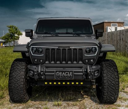 ORACLE LIGHT SKID PLATE W/LED JEEP JL/ JT CLEAR - 5883001